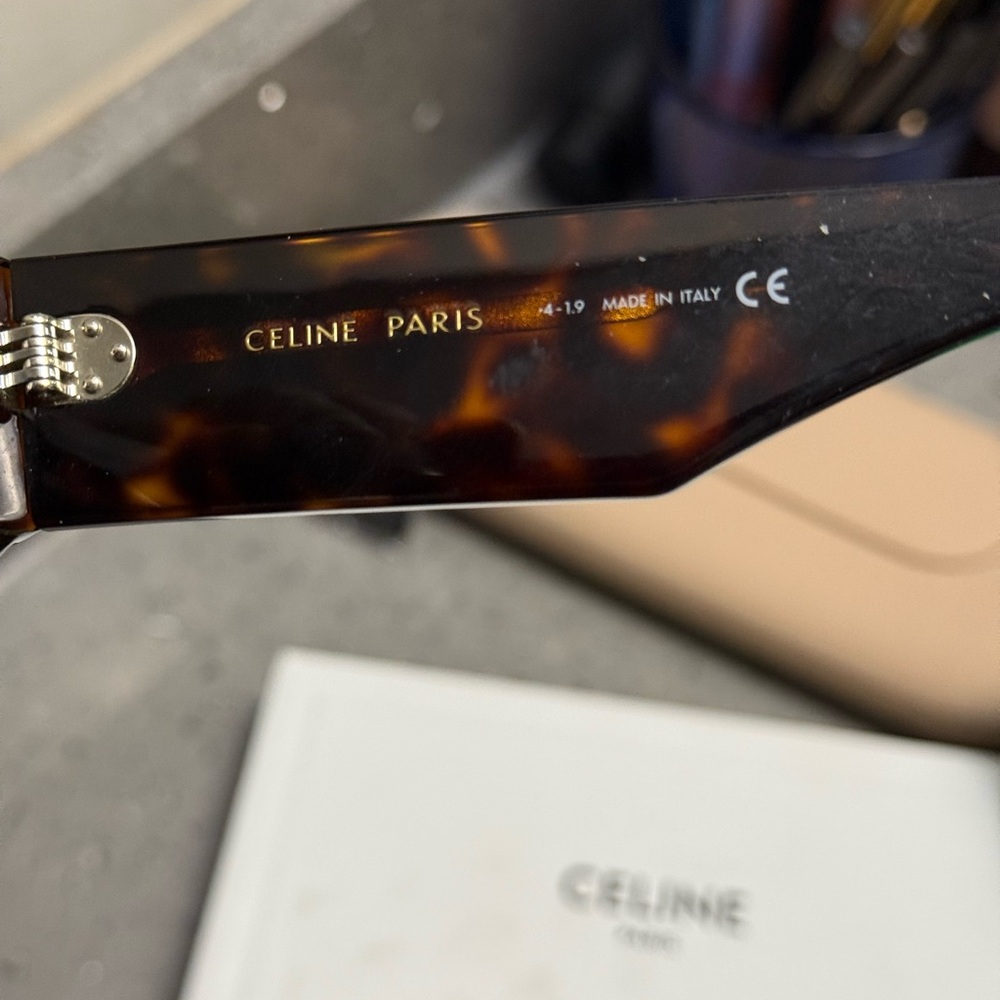 Celine Sunglasses Tortoise Shell Oversized - image 4